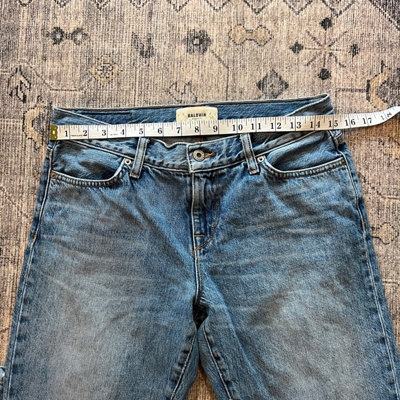 Baldwin women’s Kennedy low rise boyfriend jeans size 26 - Picture 6 of 10